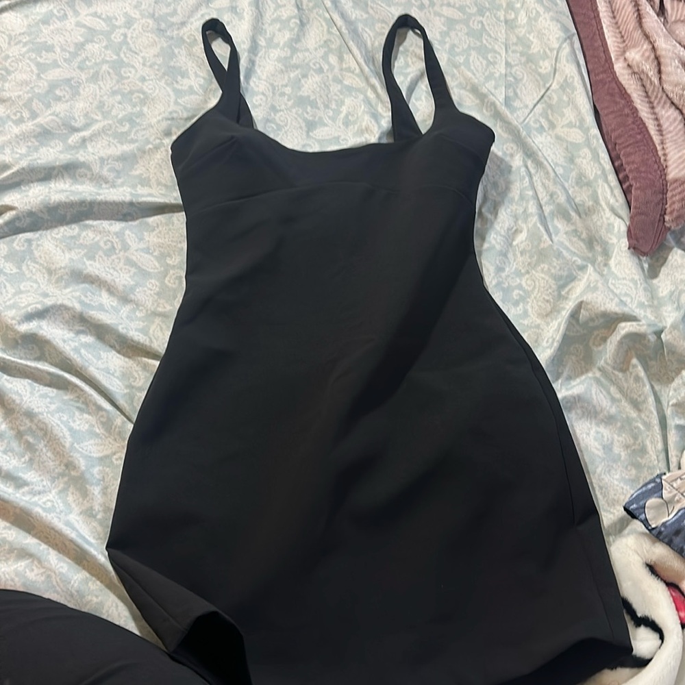 Zara black dress